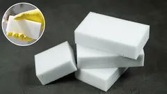 Co melaminová houba čistí a k čemu by se neměla používat?